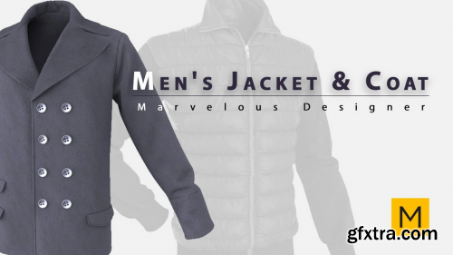  Men's Jacket & Coat In Marvelous Designer