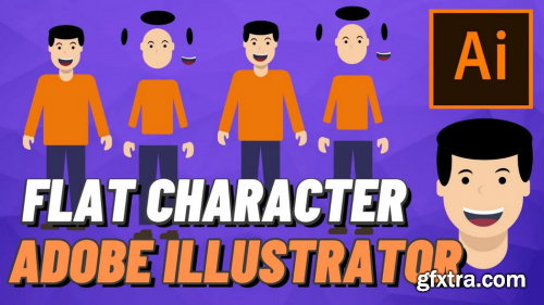 How to Make a Flat Character on Adobe Illustrator