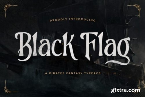  Black Flag Font