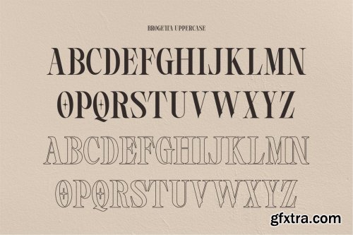 BROGETTA - Modern Serif Font