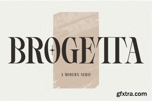 BROGETTA - Modern Serif Font