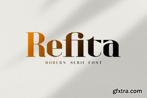 Refita - Modern Serif Font