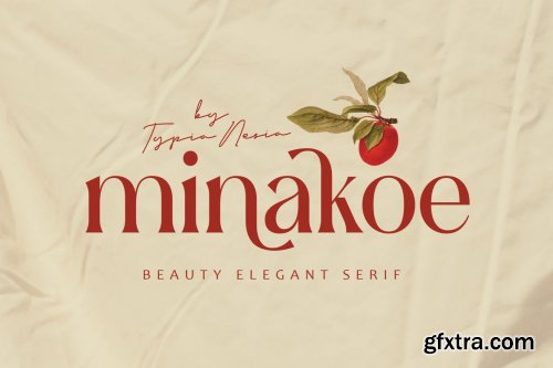 Minakoe - Beauty Elegant Aesthetic Serif