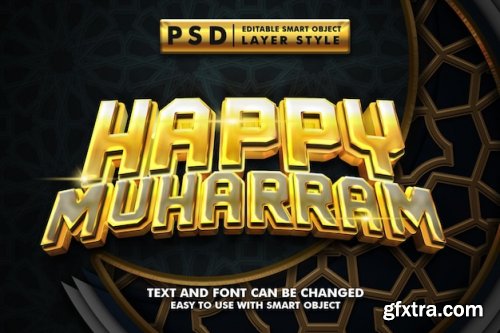 Islamic 3d text effect