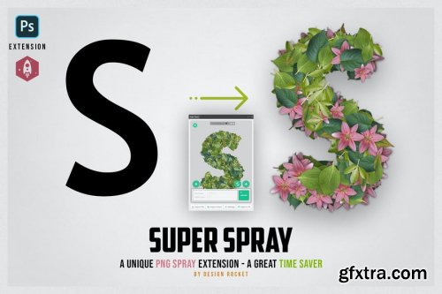 Super Spray - PNG Spray Extension for Photoshop