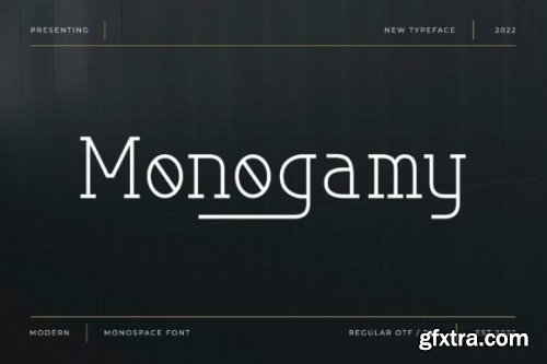  Monogamy Font
