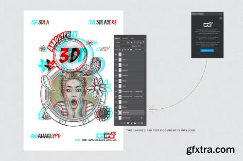 3D Anaglyph Layers - 3DLA Extension