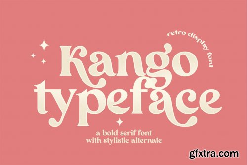 Kango retro font