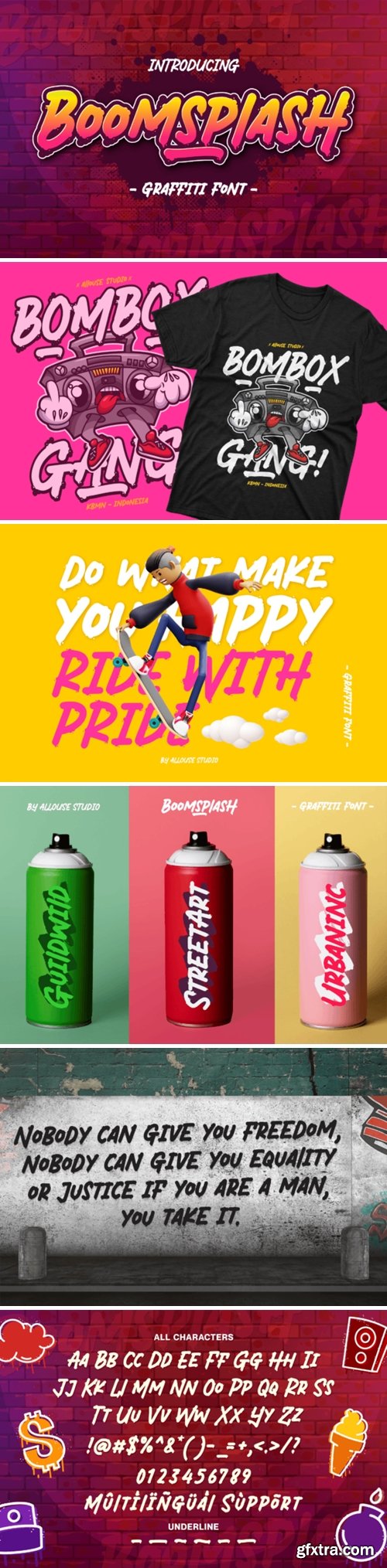 Boomsplash Font