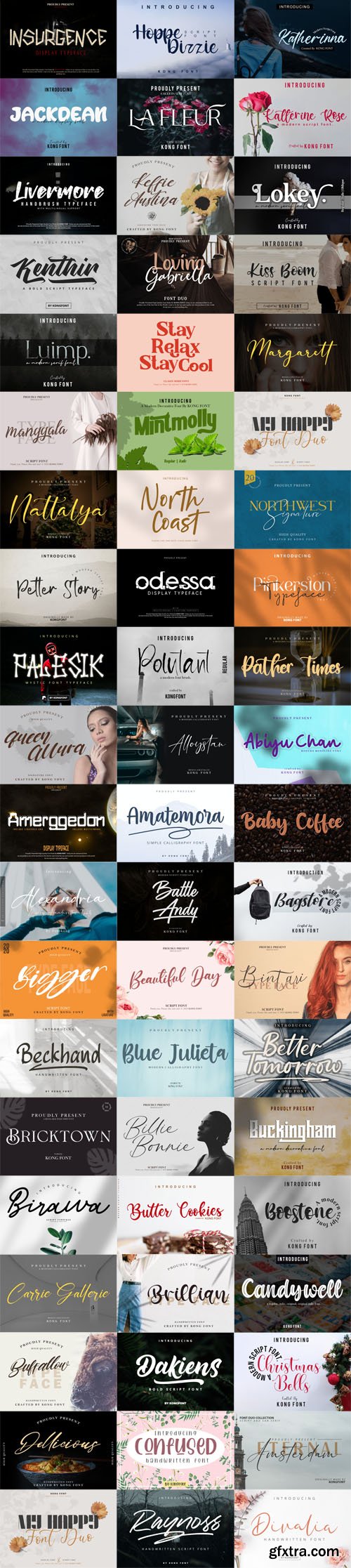 100+ Fonts Bundle [May-2022] Vol.2