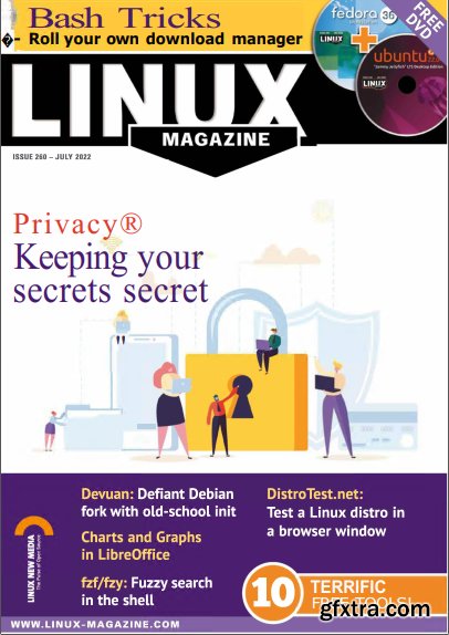 Linux Magazine USA - Issue 260, July 2022 (True PDF)