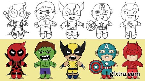 Learn Illustrator CC: Create Vector Graphic Superheroes