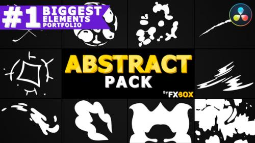 Videohive - Abstract Shapes Pack | DaVinci Resolve - 38034669 - 38034669