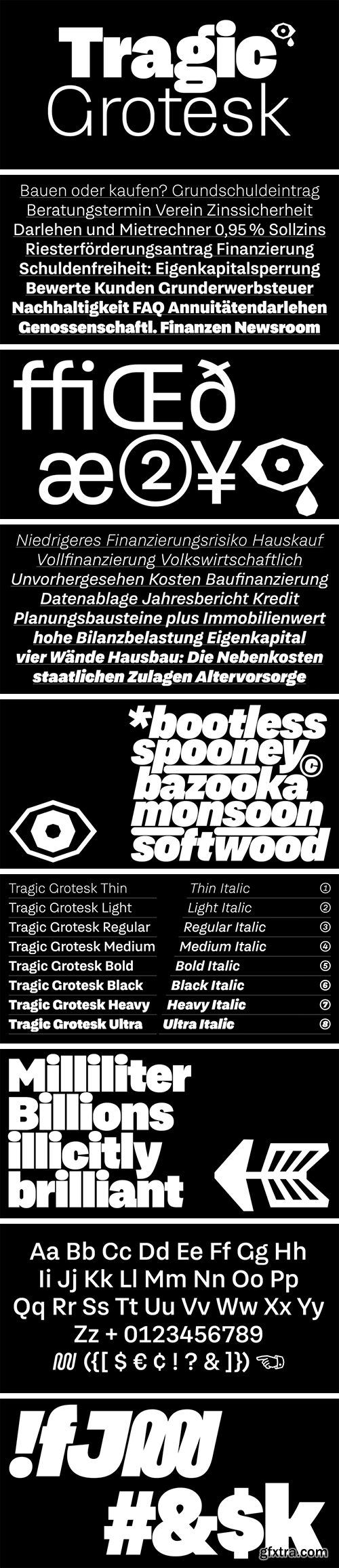 Tragic Grotesk Font Family