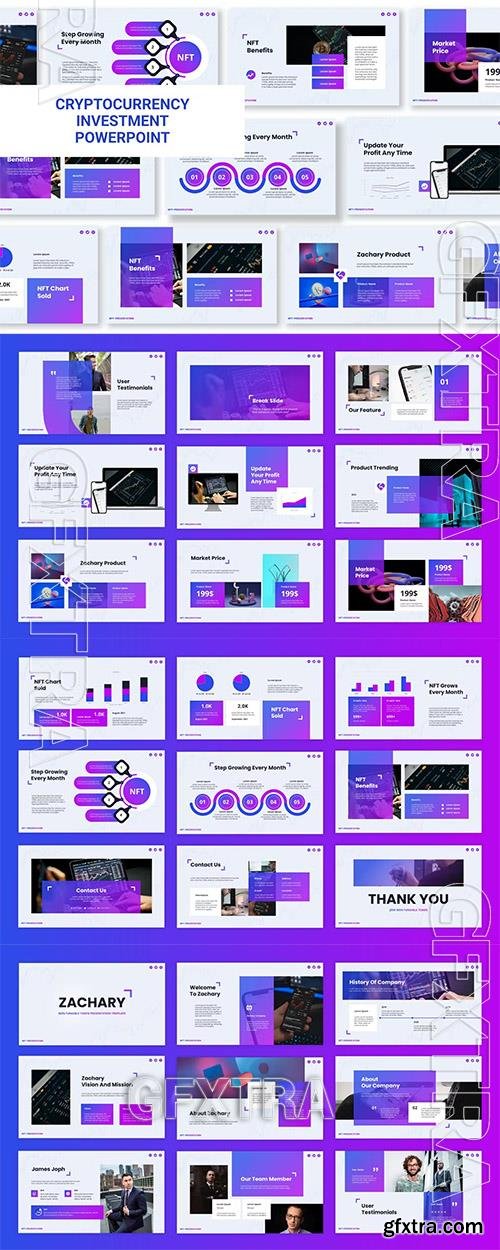 Cryptocurrency Investment Powerpoint Template L97WHY6