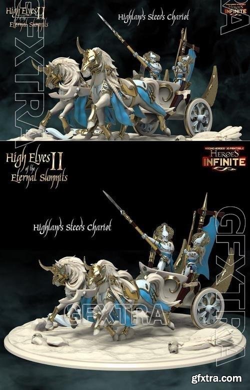 Highlands Steeds Chariot 3D