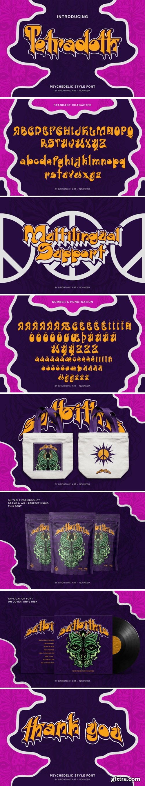 Tetradoth Font