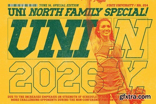 UNI North Font