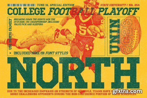 UNI North Font