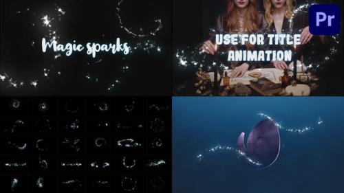 Videohive - Magic Sparks Pack for Premiere Pro - 38215891 - 38215891