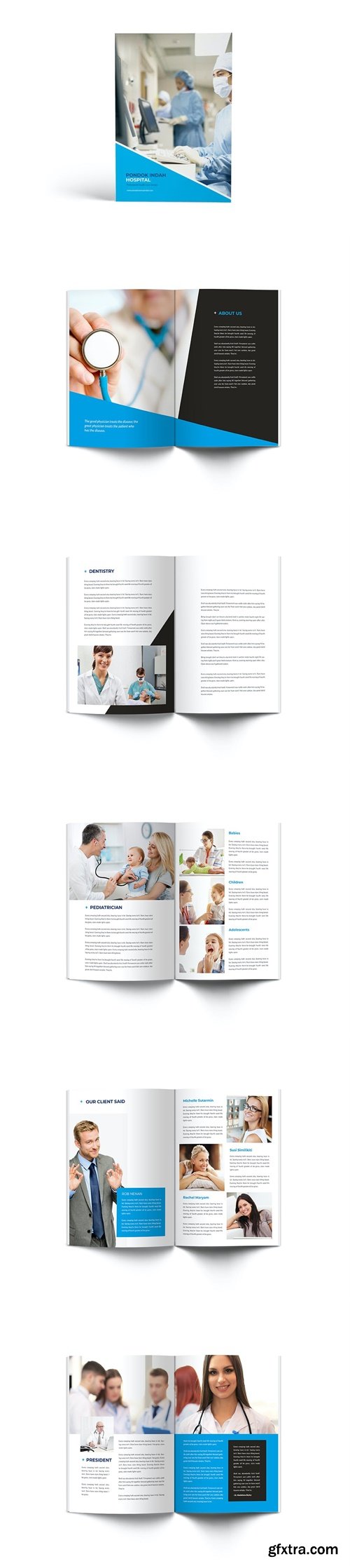 Medical Care & Hospital A4 Brochure EWNMMUB