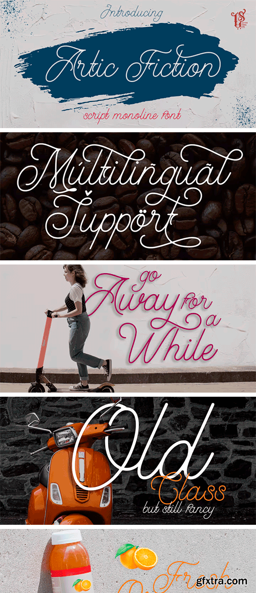 Artic Fiction Font Artic Fiction Font