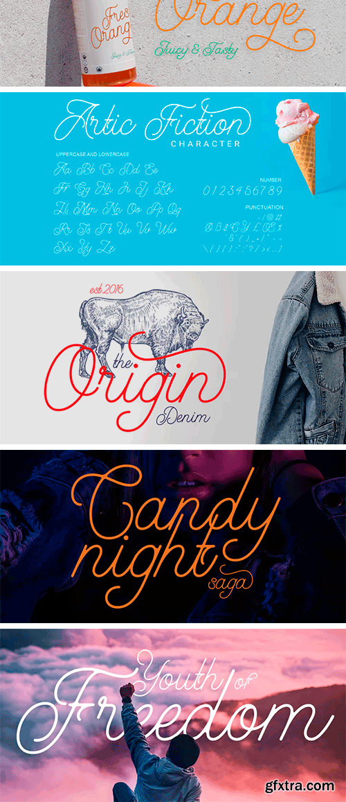 Artic Fiction Font Artic Fiction Font