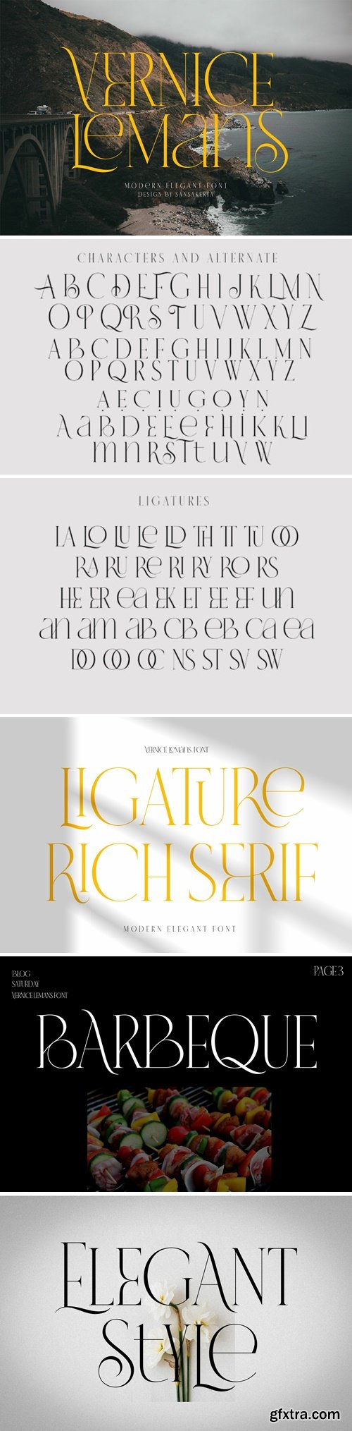 FontBundles - Vernice Lemans Font 1651336