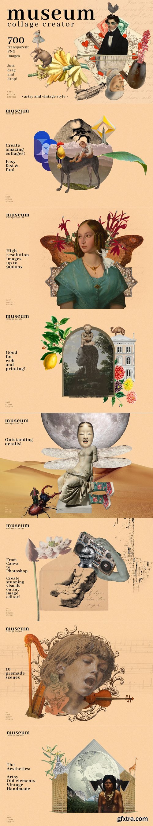 CreativeMarket - Museum Collage Creator - 6322224