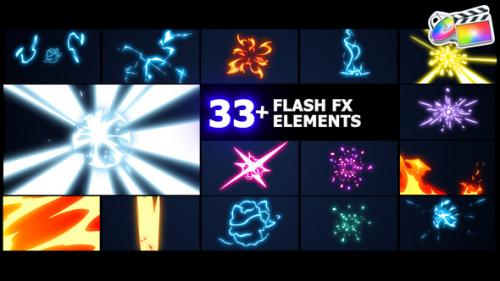 Videohive - Flash FX Elements Pack | FCPX - 38318752 - 38318752