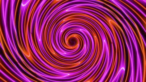 Videohive - Neon Twirl Motion Background Animated - 38262253 - 38262253