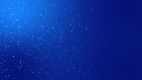 Videohive - Clean Blue Cool Glittery Particle Motion Background Loop - 38288668 - 38288668