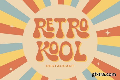 Retro Cool - Logo Font
