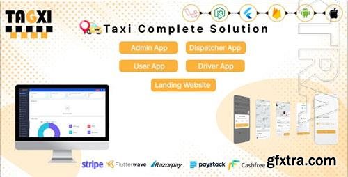 Tagxi v1.1 - Flutter Complete Taxi Booking Solution - 37567287