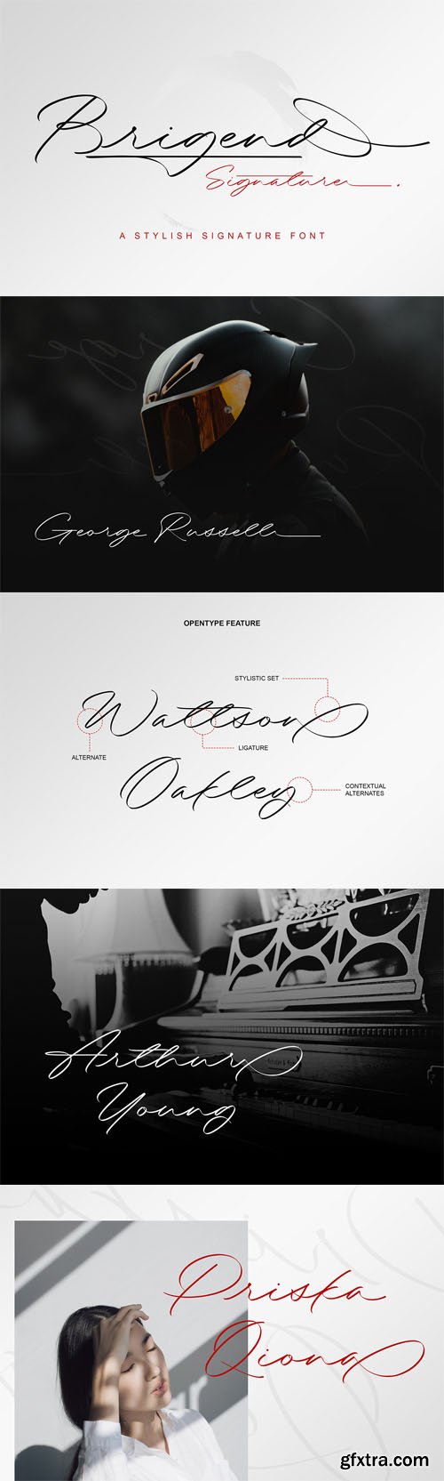 Brigend - Stylish Signature Font