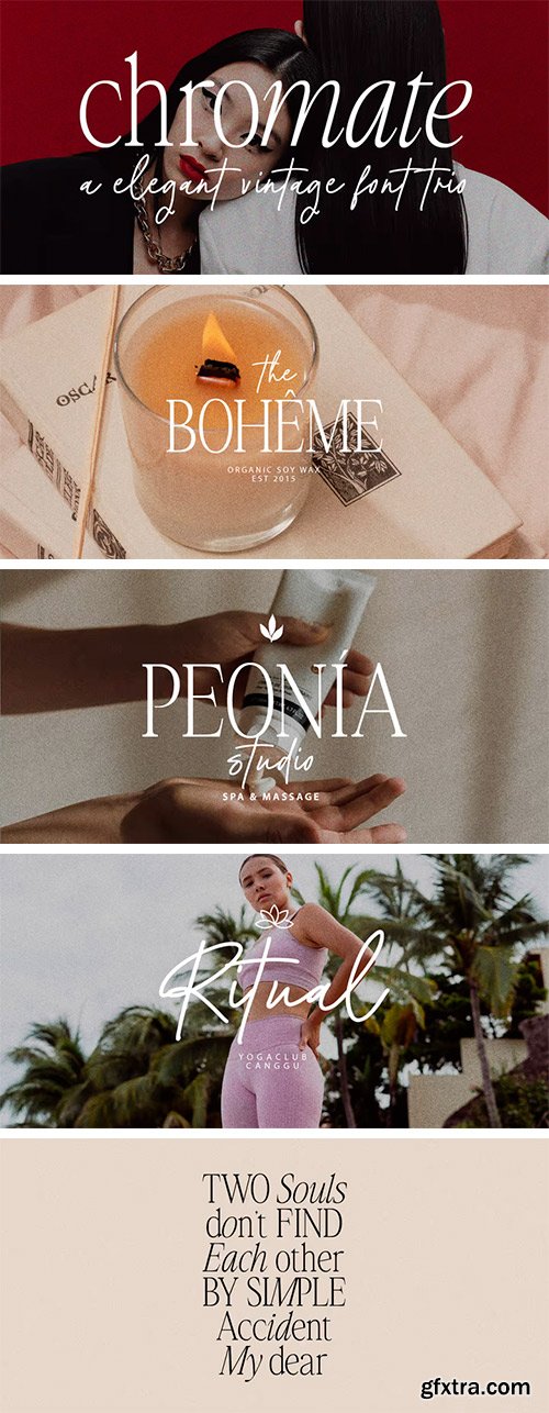 Chromate Font Family Chromate Font Family