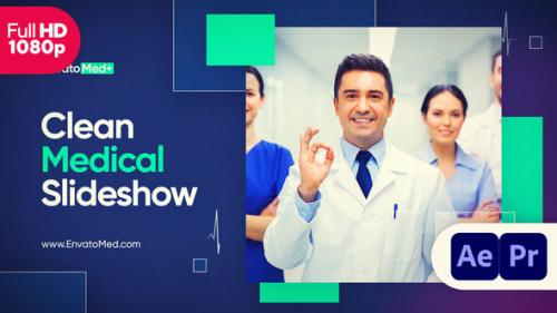 Videohive - Clean Medical Slideshow || Parallax Slideshow || MOGRT - 38323820 - 38323820
