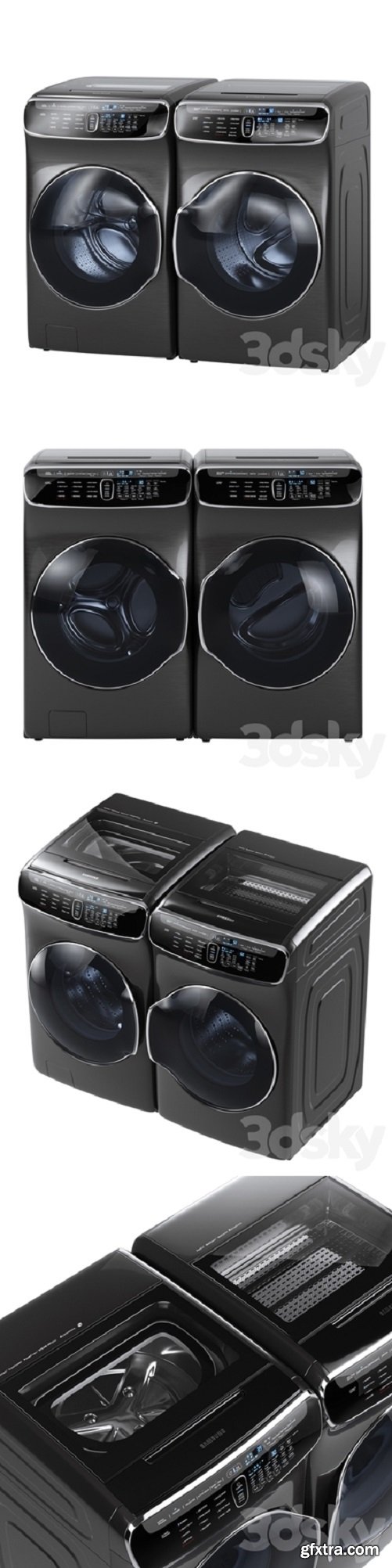 Samsung FlexWash Washer FlexDry Dryer Laundry
