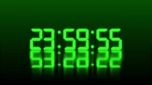 Videohive - Timer Mignight Green - 38305663 - 38305663