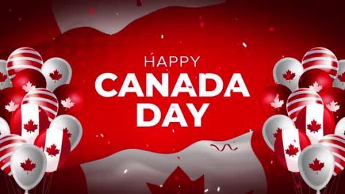 Videohive - Canada Day Video Greeting - 38313863 - 38313863