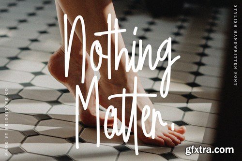 Nothing Matter - Stylish Handwritten Font