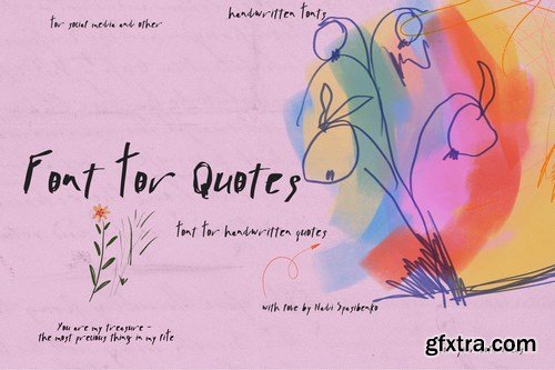Handwritten Font for Quotes