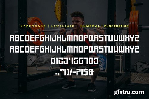 Gymaxy Font
