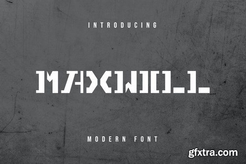 Maxwill Modern Font