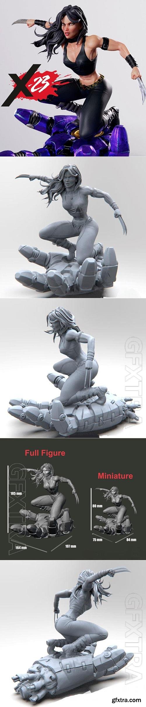 X23 3D Print Model 