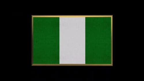Videohive - Nigeria 3D Flag - 38426681 - 38426681