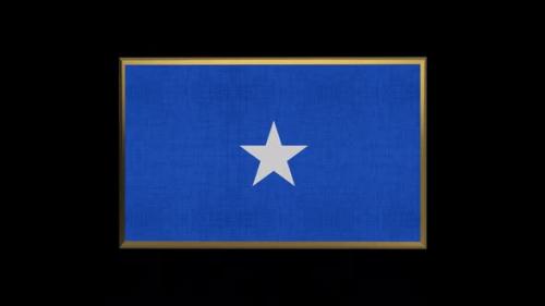 Videohive - Somalia 3D Flag - 38428385 - 38428385