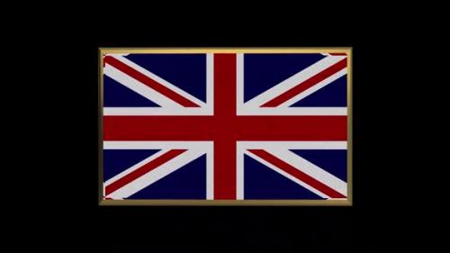 Videohive - United Kingdom 3D Flag - 38428394 - 38428394