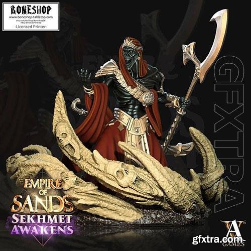 Sekhmet Awakens Sandmancer Aristocrat 2 3D Print Model 