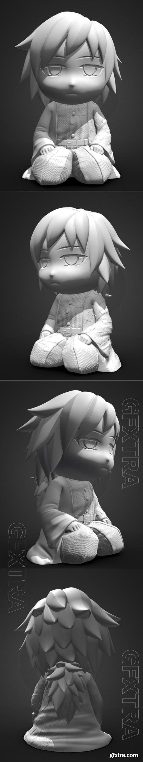 Tomioka Giyuu (Kimetsu no Yaiba) 3D Print Model 